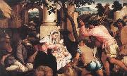 BASSANO, Jacopo Adam and Eve in the Garden of Eden USA oil painting artist